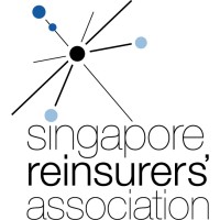 'Singapore Reinsurers'' Association' logo, 'Singapore Reinsurers'' Association' contact details