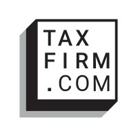 TaxFirm.com logo, TaxFirm.com contact details