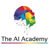 The AI Academy logo, The AI Academy contact details