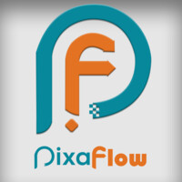 PixaFlow logo, PixaFlow contact details