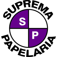 suprema papelaria logo, suprema papelaria contact details