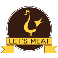 Let's Meat logo, Let's Meat contact details