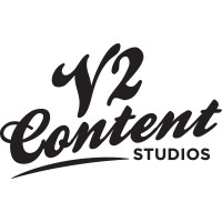 V2 Content logo, V2 Content contact details