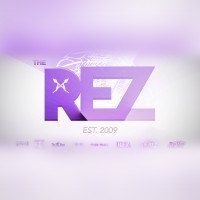 The REZ logo, The REZ contact details