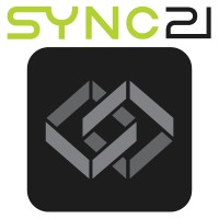 Sync21 logo, Sync21 contact details