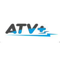 ATV+ logo, ATV+ contact details