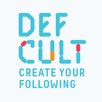 DefCult logo, DefCult contact details