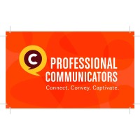 The Professional Communicators logo, The Professional Communicators contact details