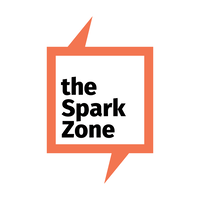 The Spark Zone logo, The Spark Zone contact details