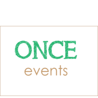 Once Events logo, Once Events contact details