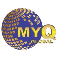 MyQ Global logo, MyQ Global contact details