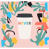 Never Coffee logo, Never Coffee contact details