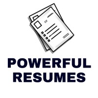 Powerful Resumes logo, Powerful Resumes contact details