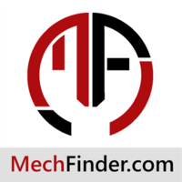 MechFinder logo, MechFinder contact details