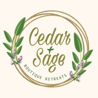 Cedar + Sage Boutique Retreats logo, Cedar + Sage Boutique Retreats contact details