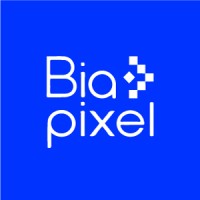 BiaPixel logo, BiaPixel contact details