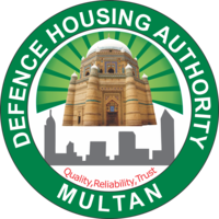 DHA Multan logo, DHA Multan contact details