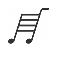 The Music Cart logo, The Music Cart contact details