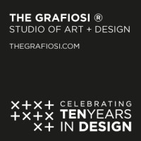 The Grafiosi logo, The Grafiosi contact details