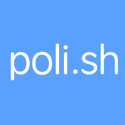 poli.sh logo, poli.sh contact details