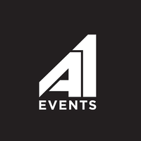 A1 Events logo, A1 Events contact details