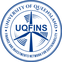 UQFINS - Finance and Investments Network for Sustainability logo, UQFINS - Finance and Investments Network for Sustainability contact details