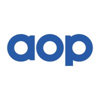 AOP logo, AOP contact details