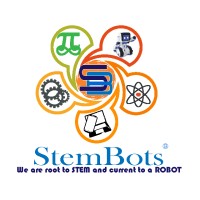 StemBots logo, StemBots contact details