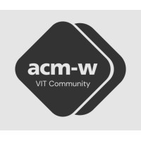 ACM-W VIT logo, ACM-W VIT contact details