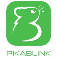 PikaBlink logo, PikaBlink contact details