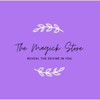 The Magick Store logo, The Magick Store contact details