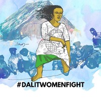 DALIT WOMEN FIGHT logo, DALIT WOMEN FIGHT contact details