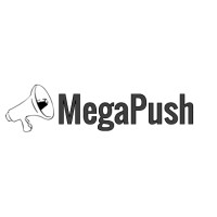 MegaPush logo, MegaPush contact details