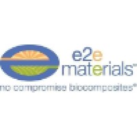 e2e Materials logo, e2e Materials contact details