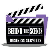 Behind the Scenes Business Services logo, Behind the Scenes Business Services contact details