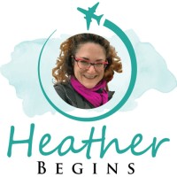 Heather Begins logo, Heather Begins contact details