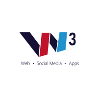 W3 logo, W3 contact details