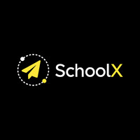 SchoolX logo, SchoolX contact details