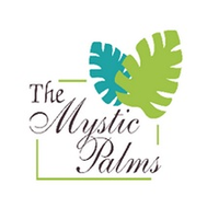 The Mystic Palms logo, The Mystic Palms contact details