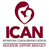 International Cesarean Awareness Network logo, International Cesarean Awareness Network contact details