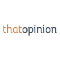 ThatOpinion logo, ThatOpinion contact details