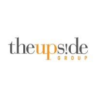 The Upside Group logo, The Upside Group contact details