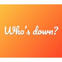 Who's Down logo, Who's Down contact details