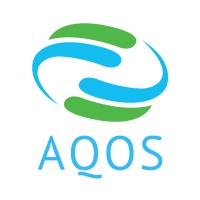 AQOS logo, AQOS contact details