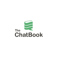 The Chatbook logo, The Chatbook contact details