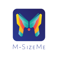 M-SizeMe logo, M-SizeMe contact details