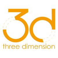 3 Dimension logo, 3 Dimension contact details