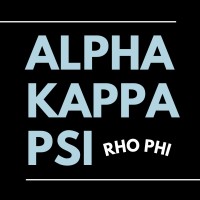 Alpha Kappa Psi - Rho Phi Chapter logo, Alpha Kappa Psi - Rho Phi Chapter contact details