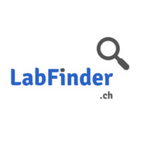 LabFinder logo, LabFinder contact details