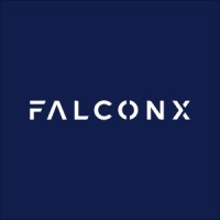 FalconX logo, FalconX contact details